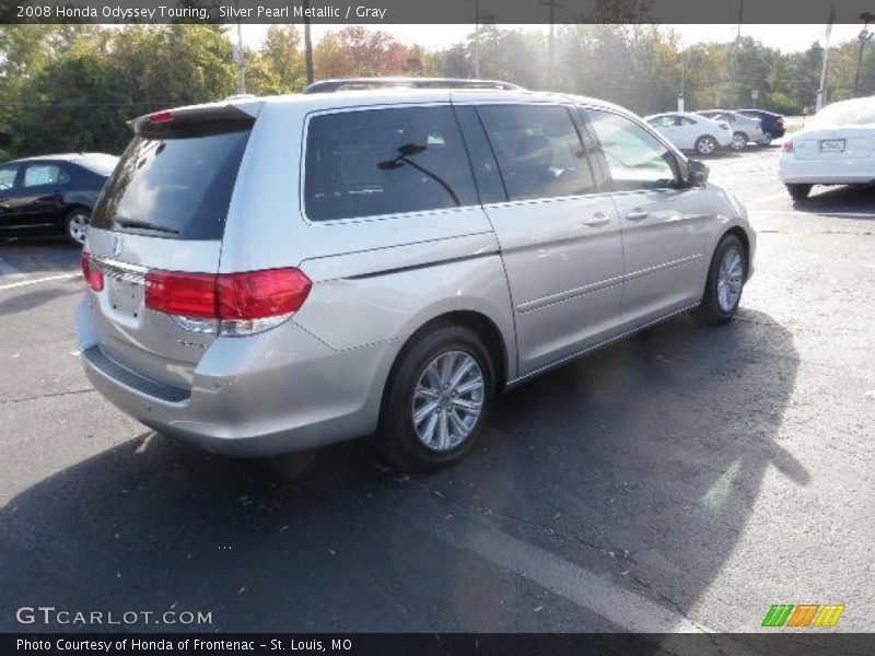 Silver Pearl Metallic / Gray 2008 Honda Odyssey Touring