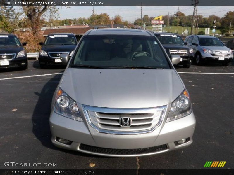 Silver Pearl Metallic / Gray 2008 Honda Odyssey Touring