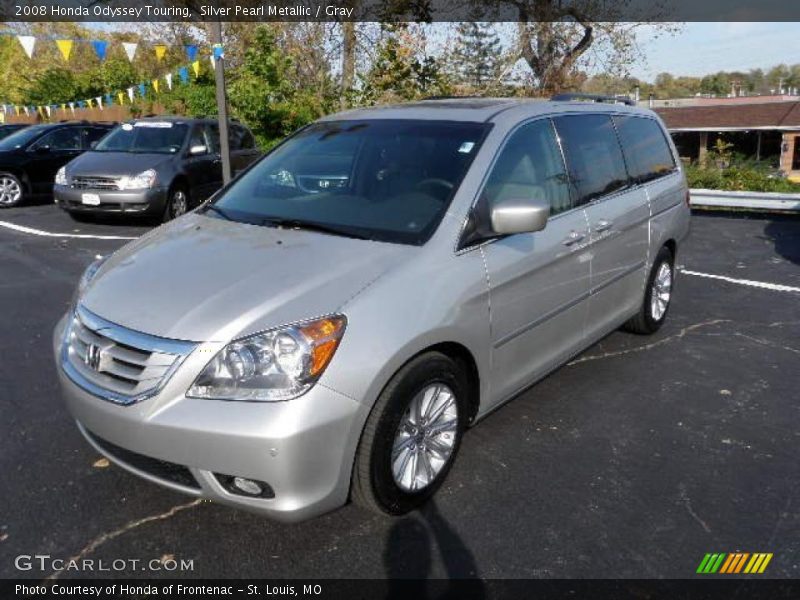 Silver Pearl Metallic / Gray 2008 Honda Odyssey Touring