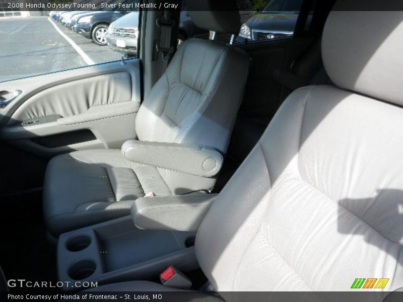 Silver Pearl Metallic / Gray 2008 Honda Odyssey Touring