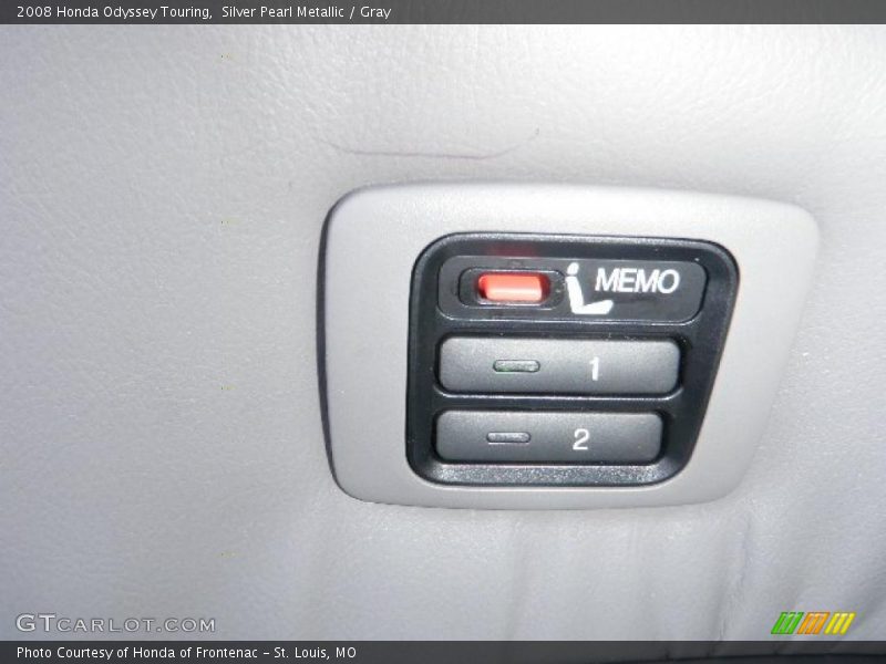 Silver Pearl Metallic / Gray 2008 Honda Odyssey Touring