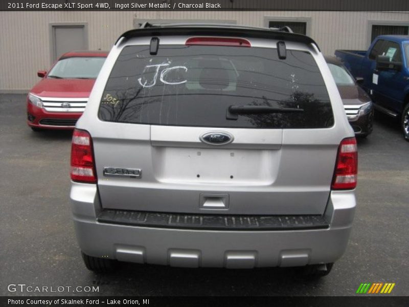 Ingot Silver Metallic / Charcoal Black 2011 Ford Escape XLT Sport 4WD