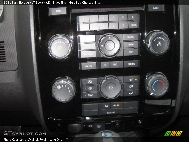 Ingot Silver Metallic / Charcoal Black 2011 Ford Escape XLT Sport 4WD