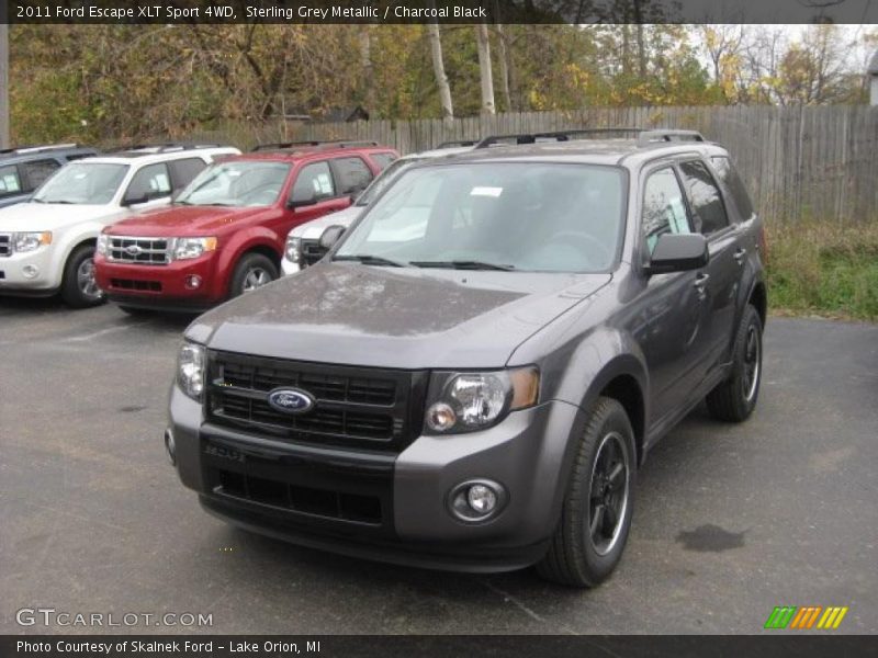 Sterling Grey Metallic / Charcoal Black 2011 Ford Escape XLT Sport 4WD
