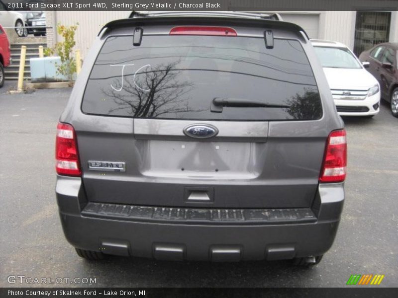 Sterling Grey Metallic / Charcoal Black 2011 Ford Escape XLT Sport 4WD
