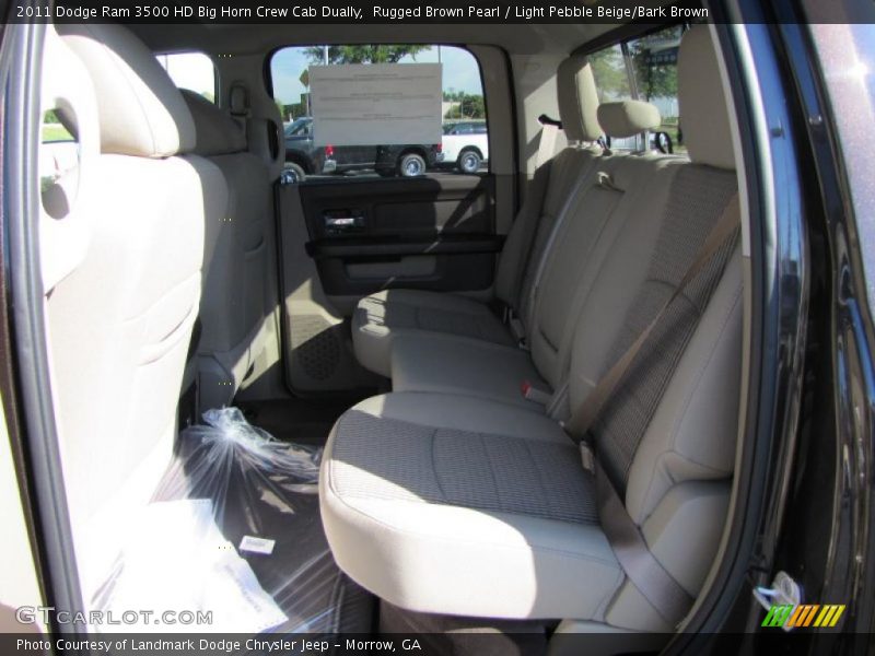 Rugged Brown Pearl / Light Pebble Beige/Bark Brown 2011 Dodge Ram 3500 HD Big Horn Crew Cab Dually