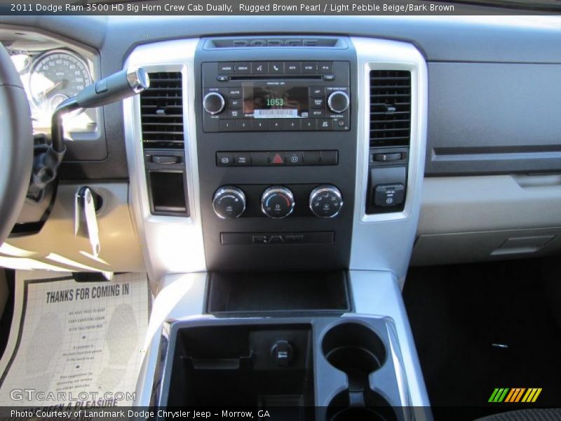 Controls of 2011 Ram 3500 HD Big Horn Crew Cab Dually