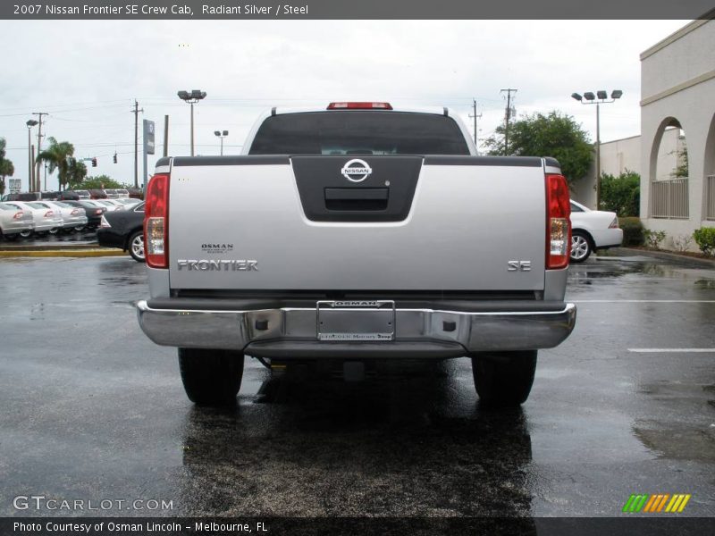 Radiant Silver / Steel 2007 Nissan Frontier SE Crew Cab