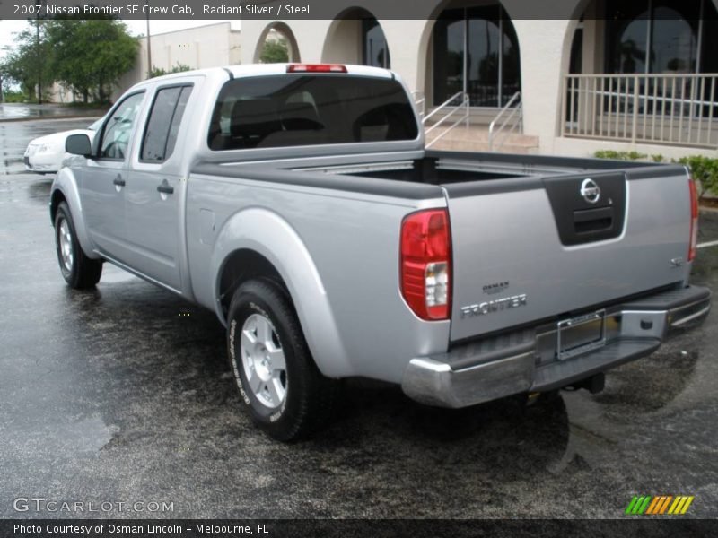Radiant Silver / Steel 2007 Nissan Frontier SE Crew Cab