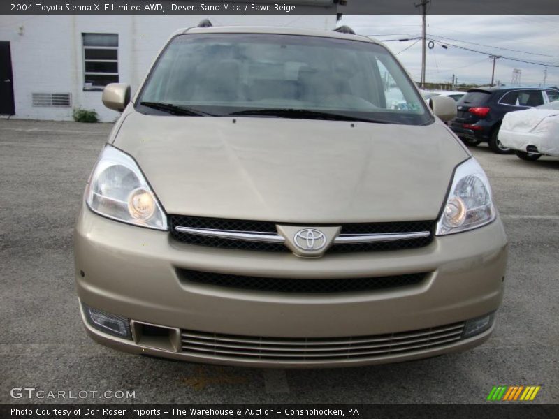 Desert Sand Mica / Fawn Beige 2004 Toyota Sienna XLE Limited AWD