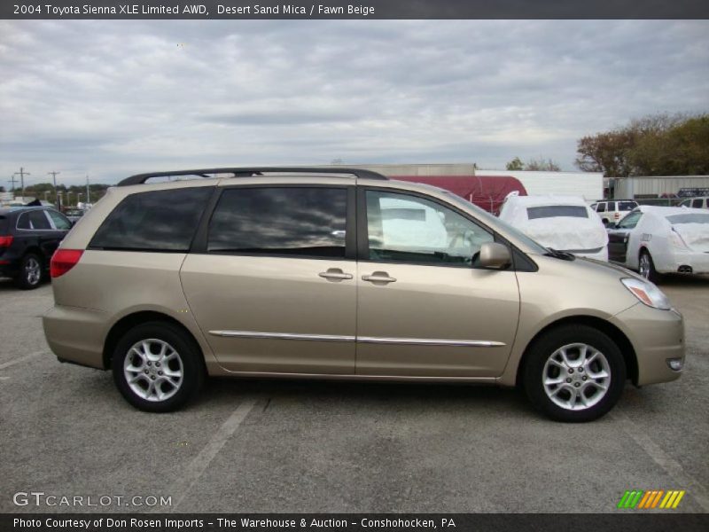 Desert Sand Mica / Fawn Beige 2004 Toyota Sienna XLE Limited AWD