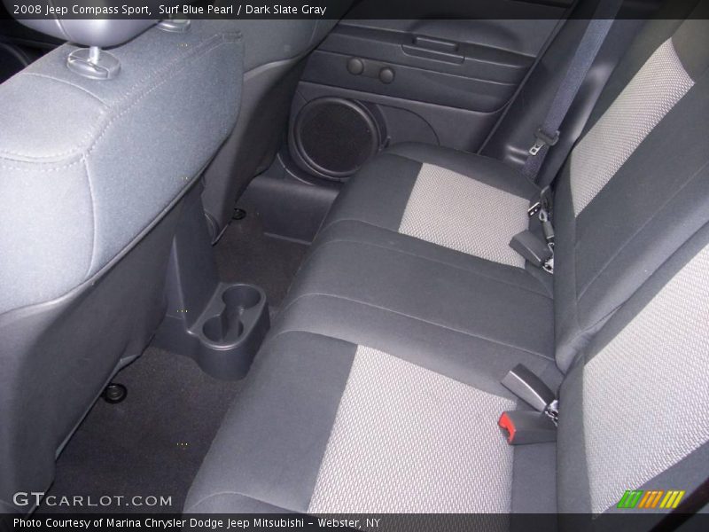 Surf Blue Pearl / Dark Slate Gray 2008 Jeep Compass Sport