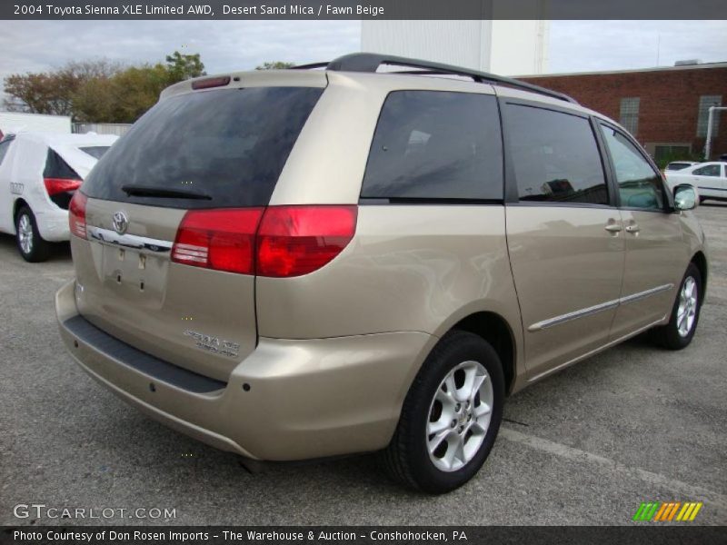 Desert Sand Mica / Fawn Beige 2004 Toyota Sienna XLE Limited AWD