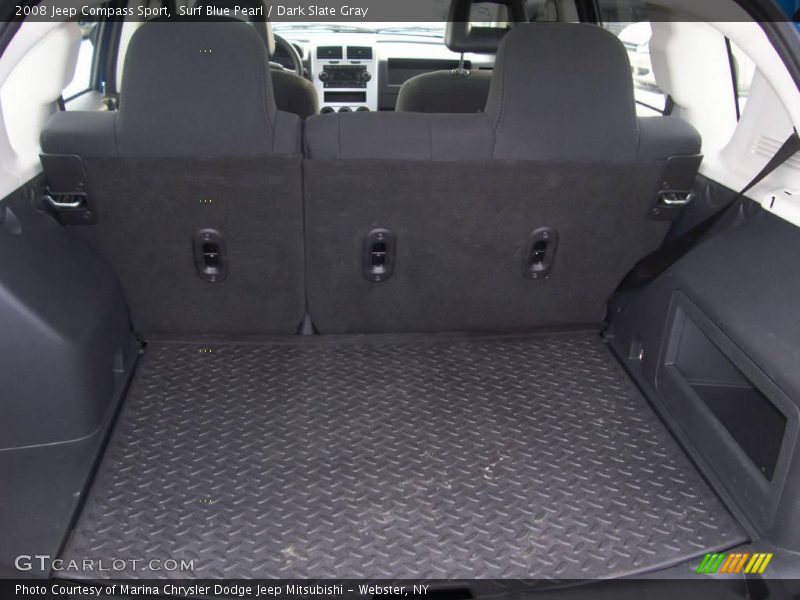 Surf Blue Pearl / Dark Slate Gray 2008 Jeep Compass Sport