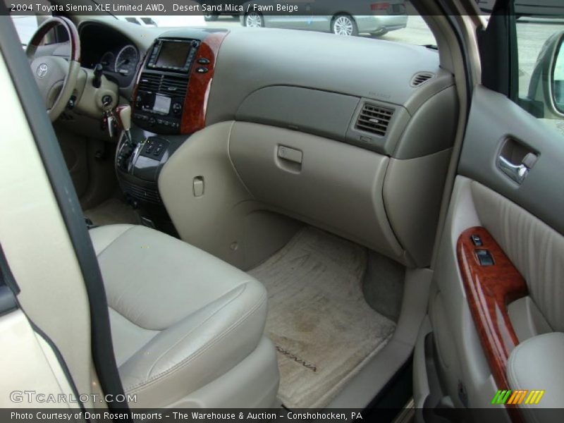 Desert Sand Mica / Fawn Beige 2004 Toyota Sienna XLE Limited AWD