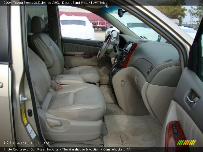 Desert Sand Mica / Fawn Beige 2004 Toyota Sienna XLE Limited AWD
