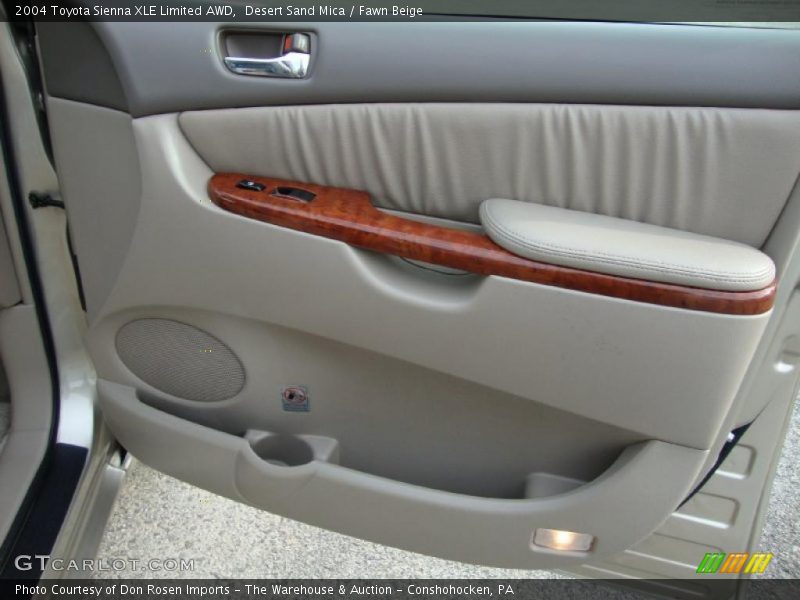 Desert Sand Mica / Fawn Beige 2004 Toyota Sienna XLE Limited AWD