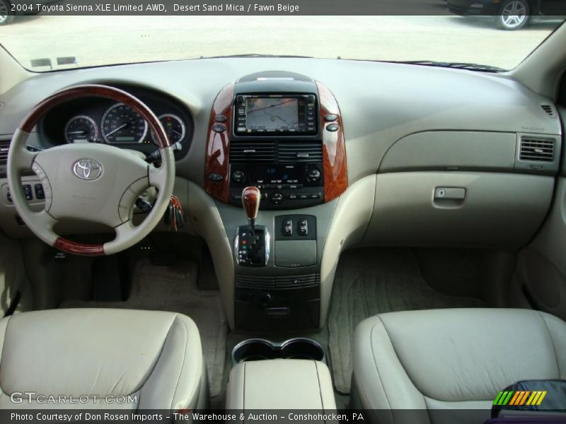 Desert Sand Mica / Fawn Beige 2004 Toyota Sienna XLE Limited AWD