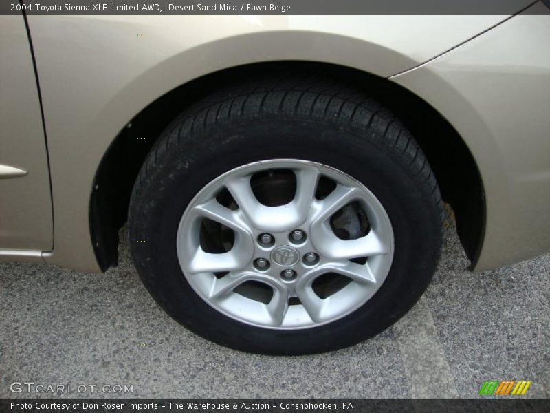 Desert Sand Mica / Fawn Beige 2004 Toyota Sienna XLE Limited AWD