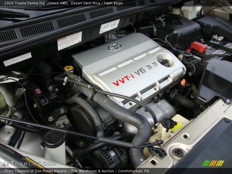 Desert Sand Mica / Fawn Beige 2004 Toyota Sienna XLE Limited AWD