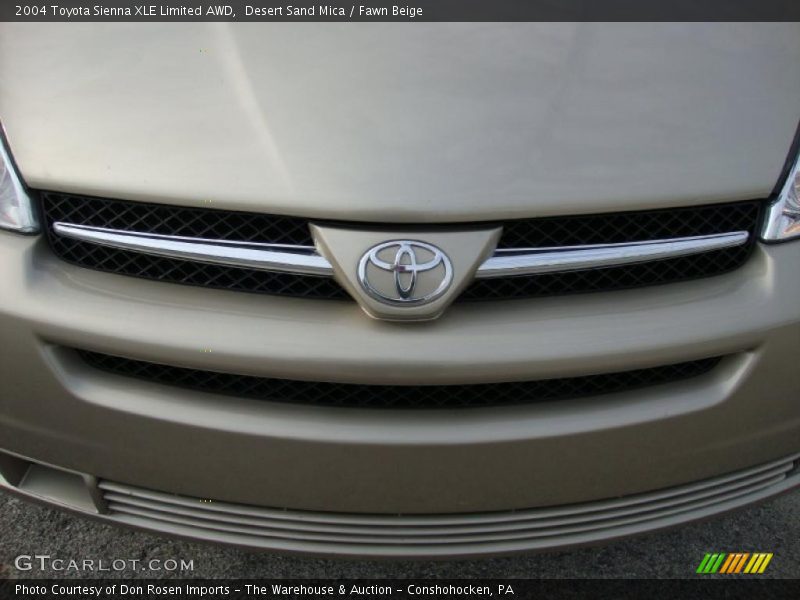 Desert Sand Mica / Fawn Beige 2004 Toyota Sienna XLE Limited AWD