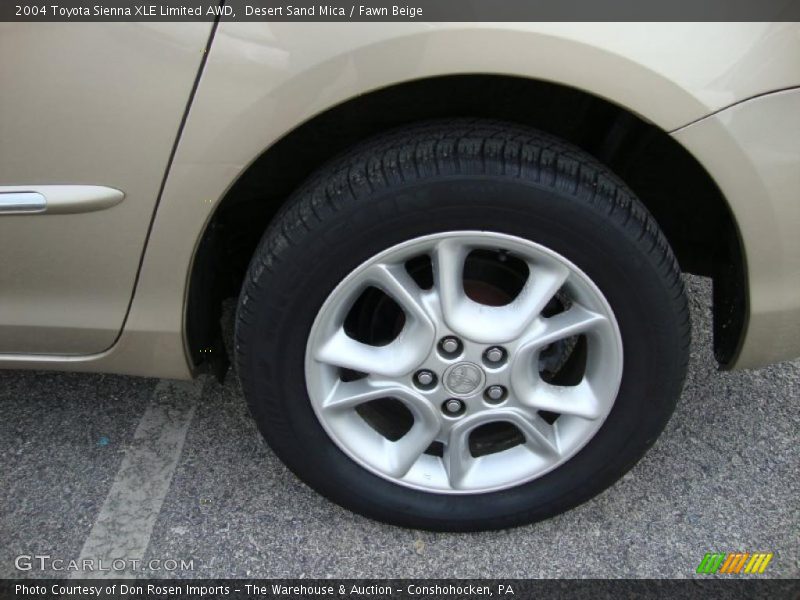 Desert Sand Mica / Fawn Beige 2004 Toyota Sienna XLE Limited AWD