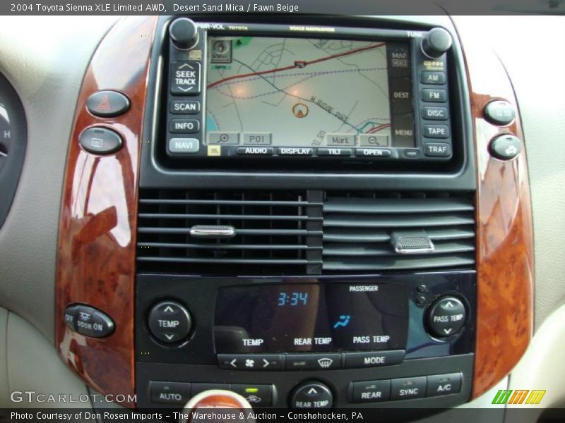 Desert Sand Mica / Fawn Beige 2004 Toyota Sienna XLE Limited AWD