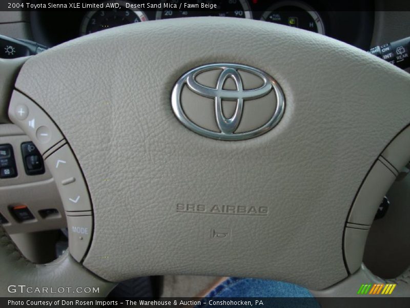 Desert Sand Mica / Fawn Beige 2004 Toyota Sienna XLE Limited AWD