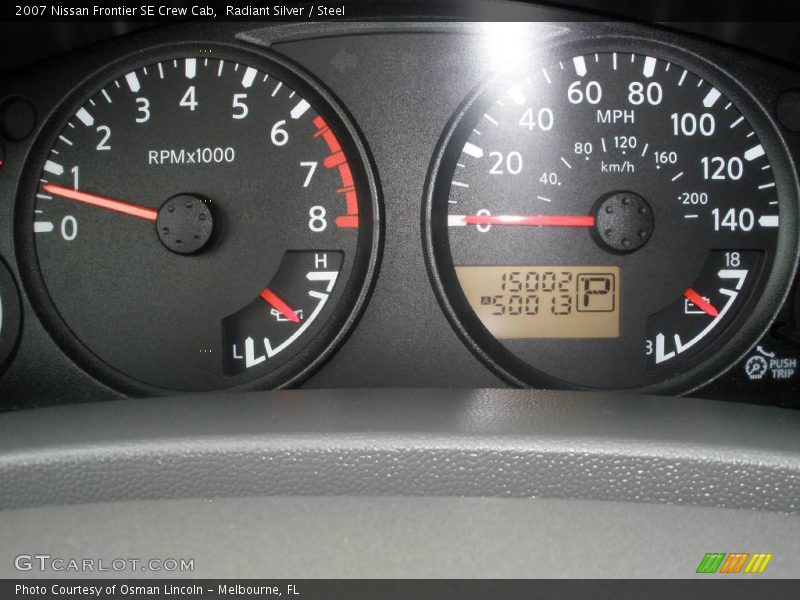 Radiant Silver / Steel 2007 Nissan Frontier SE Crew Cab