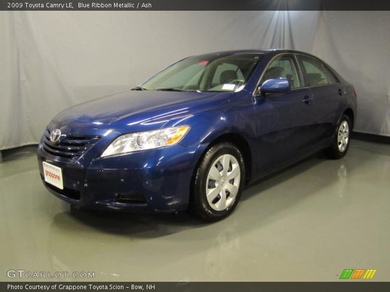 Blue Ribbon Metallic / Ash 2009 Toyota Camry LE