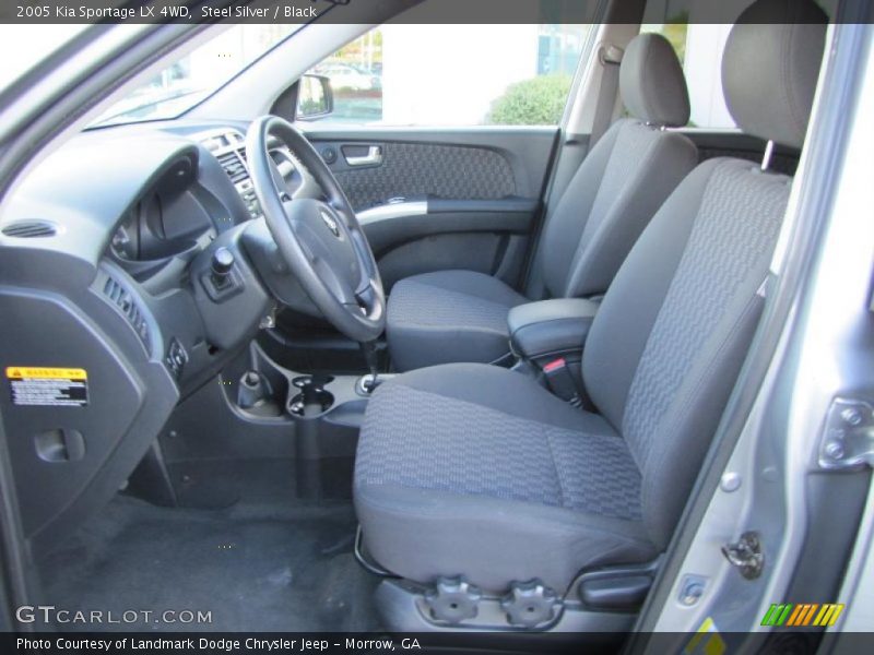  2005 Sportage LX 4WD Black Interior