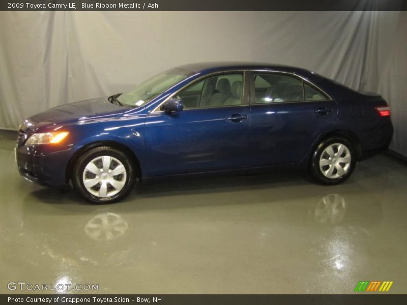 Blue Ribbon Metallic / Ash 2009 Toyota Camry LE