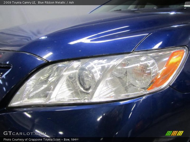 Blue Ribbon Metallic / Ash 2009 Toyota Camry LE