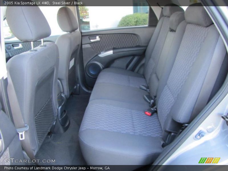  2005 Sportage LX 4WD Black Interior