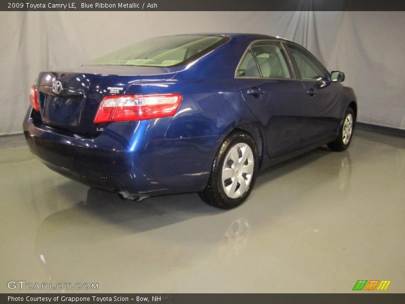 Blue Ribbon Metallic / Ash 2009 Toyota Camry LE