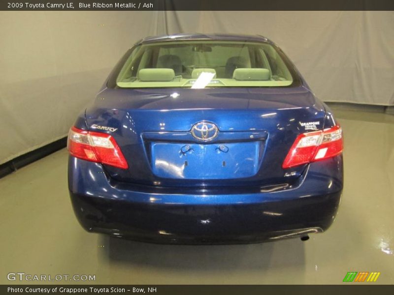 Blue Ribbon Metallic / Ash 2009 Toyota Camry LE
