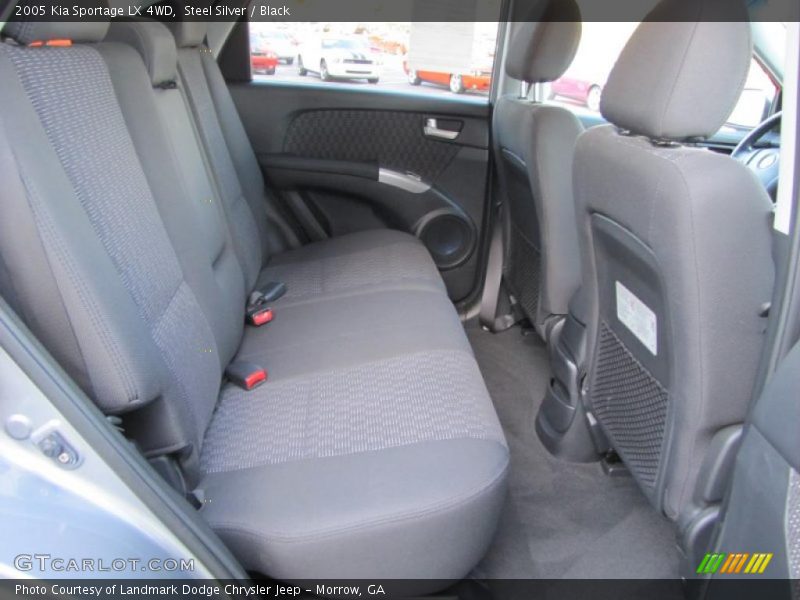  2005 Sportage LX 4WD Black Interior