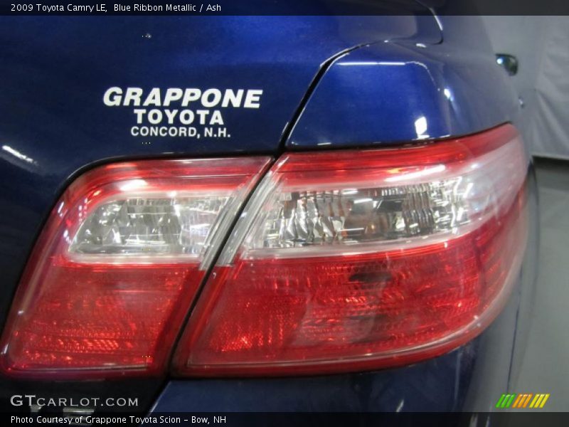 Blue Ribbon Metallic / Ash 2009 Toyota Camry LE