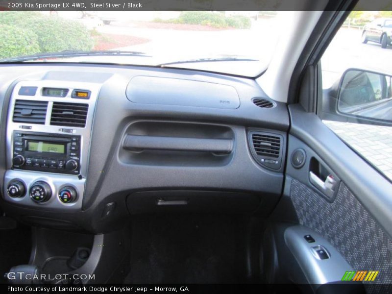 Steel Silver / Black 2005 Kia Sportage LX 4WD