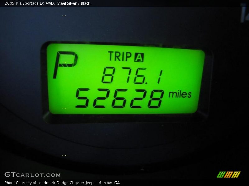 Steel Silver / Black 2005 Kia Sportage LX 4WD