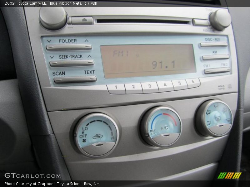 Blue Ribbon Metallic / Ash 2009 Toyota Camry LE