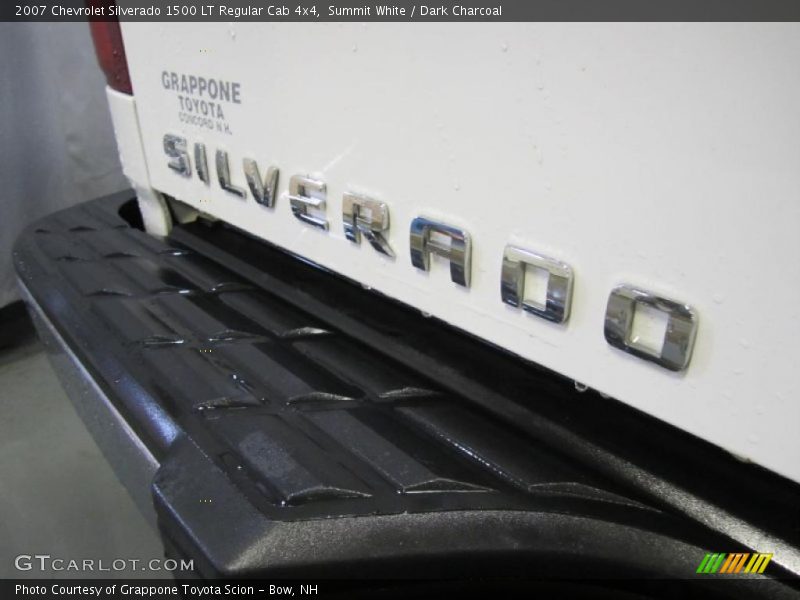 Summit White / Dark Charcoal 2007 Chevrolet Silverado 1500 LT Regular Cab 4x4