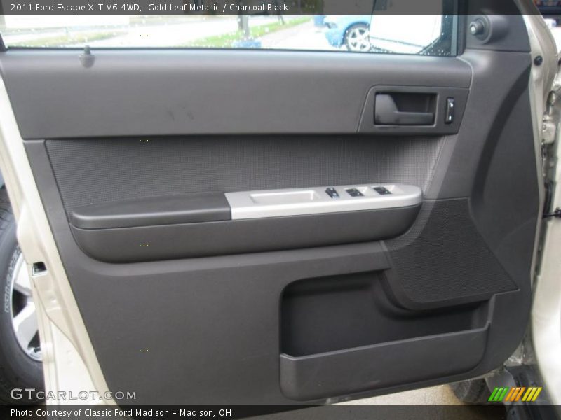 Gold Leaf Metallic / Charcoal Black 2011 Ford Escape XLT V6 4WD