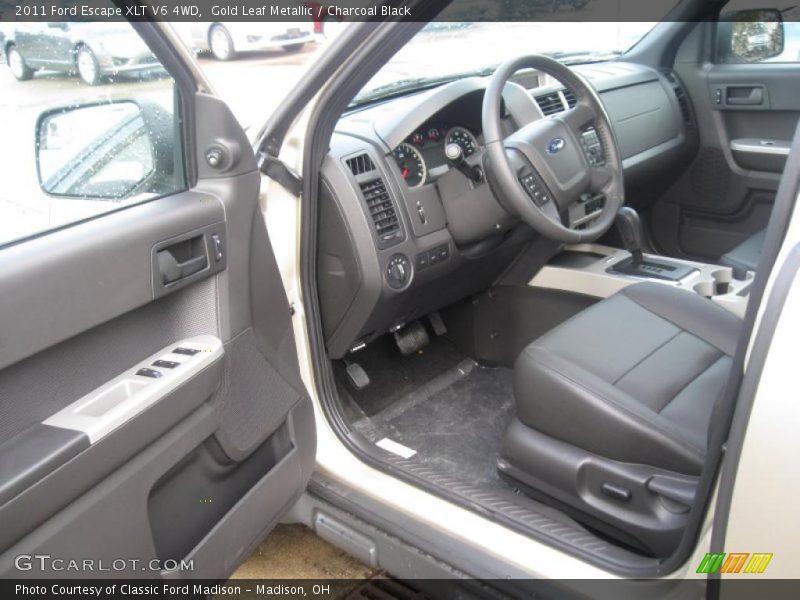 Gold Leaf Metallic / Charcoal Black 2011 Ford Escape XLT V6 4WD