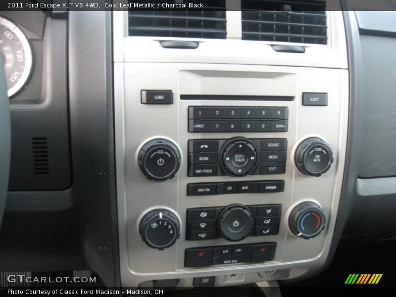 Gold Leaf Metallic / Charcoal Black 2011 Ford Escape XLT V6 4WD