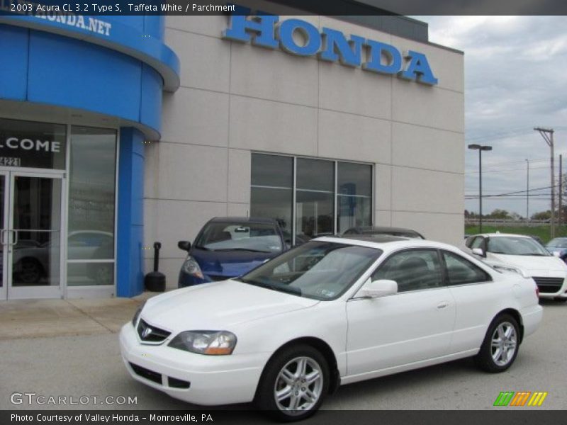 Taffeta White / Parchment 2003 Acura CL 3.2 Type S