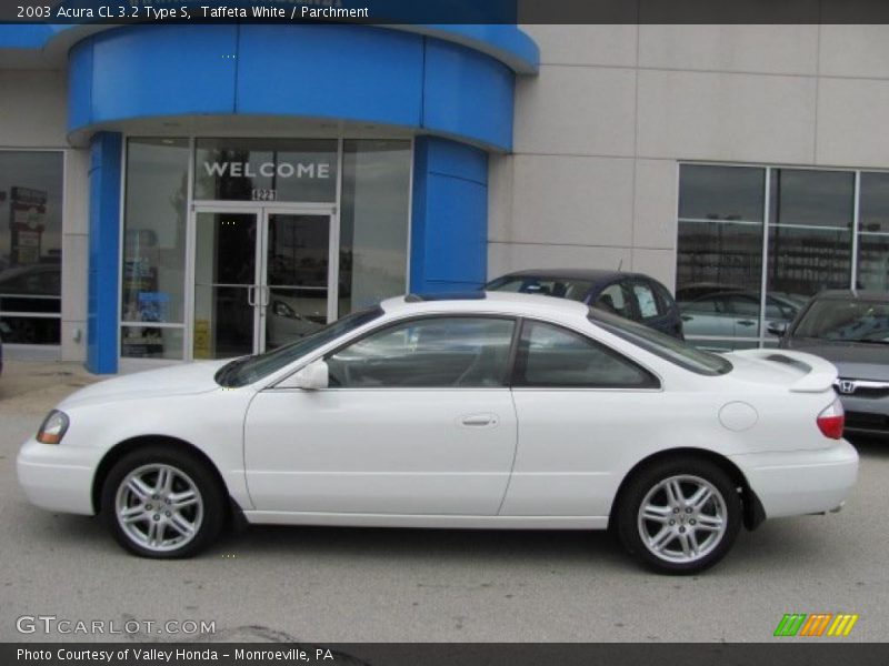 Taffeta White / Parchment 2003 Acura CL 3.2 Type S