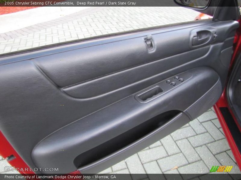  2005 Sebring GTC Convertible Dark Slate Gray Interior