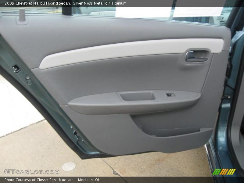  2009 Malibu Hybrid Sedan Titanium Interior