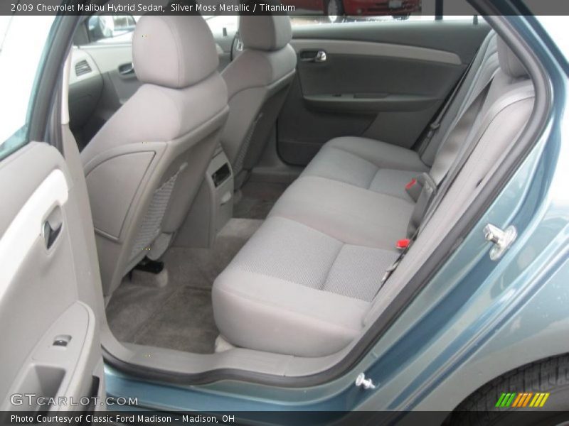  2009 Malibu Hybrid Sedan Titanium Interior